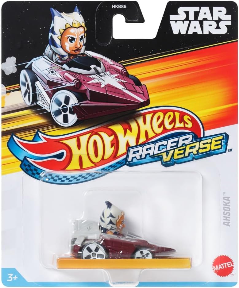 Star Wars Hot Wheelsフィギュア Hot Wheels Racer Verse Racerverse (Ahsoka) | Amazon.com.br